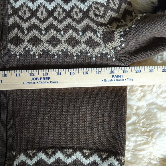 Bluenotes Denim Co Zip Cardigan Sweater - Picture 8 of 10